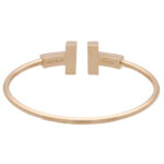 Vintage Tiffany & Co. ‘Tiffany T’ Bangle in Rose Gold