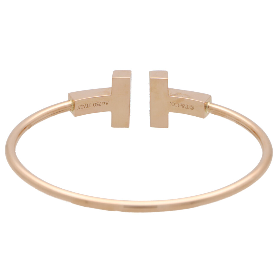 Vintage Tiffany & Co. ‘Tiffany T’ Bangle in Rose Gold
