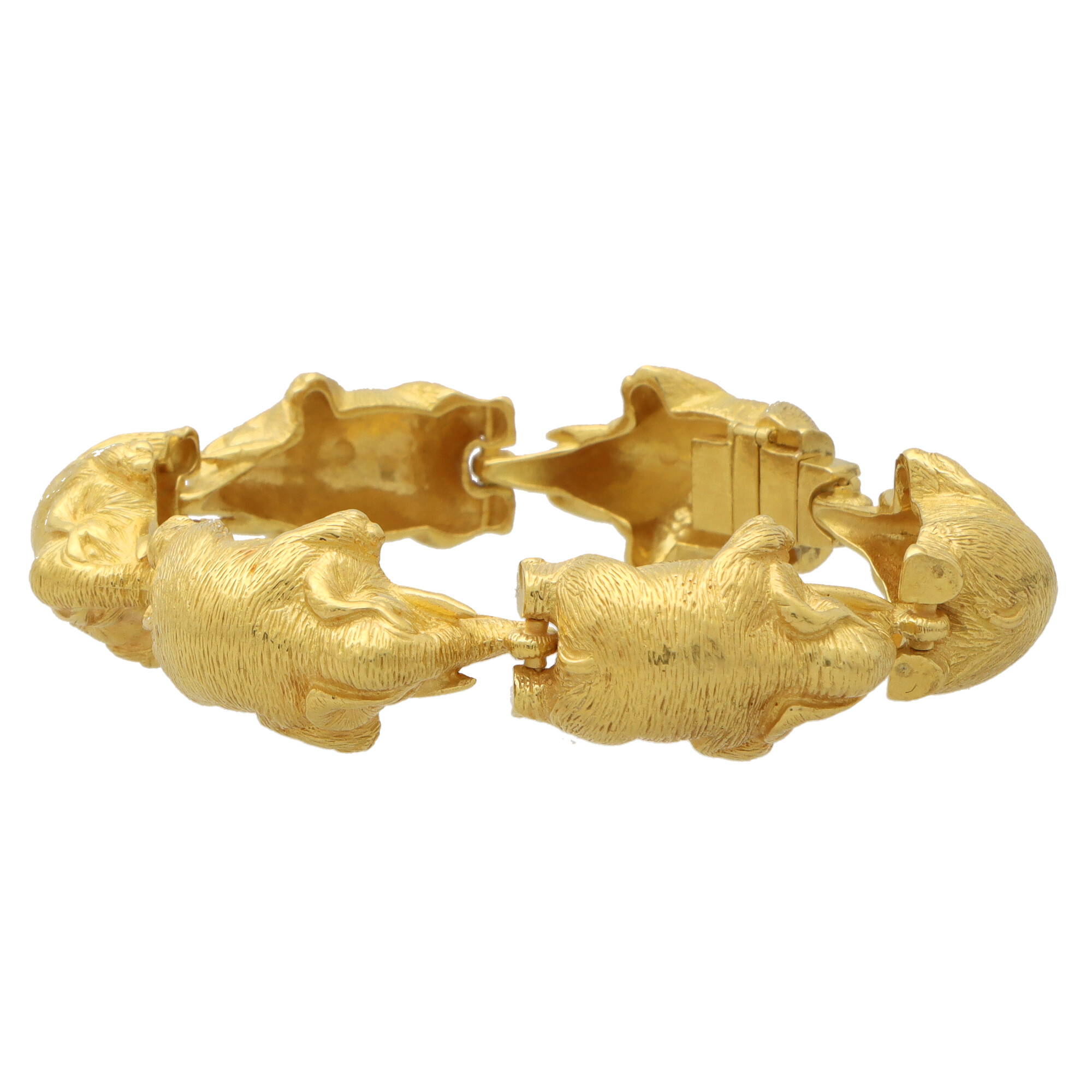 Elephant link bracelet sales