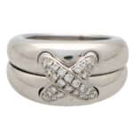 Vintage Chaumet Diamond 'Liens' Ring