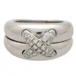 Vintage Chaumet Diamond 'Liens' Ring