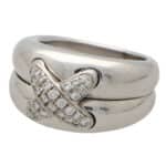 Vintage Chaumet Diamond 'Liens' Ring