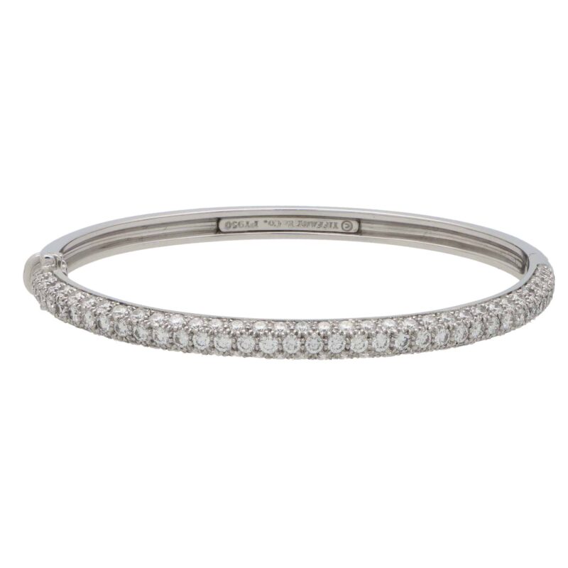 Vintage Tiffany & Co. 'Etoile' Diamond Hinged Bangle at Susannah Lovis ...