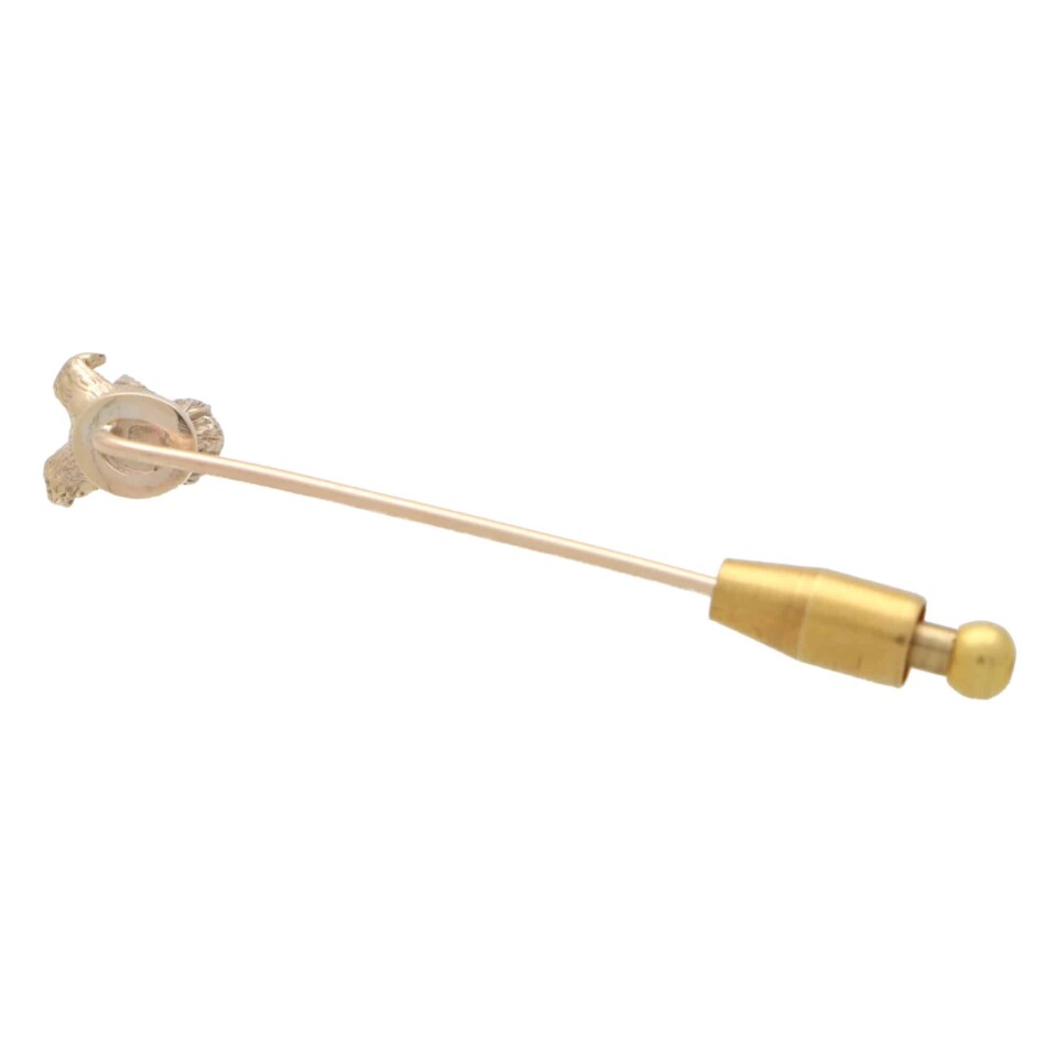 Terrier Dog Head Stick Pin