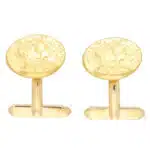 Limited Edition Vintage Salvador Dali for Piaget Coin Cufflinks
