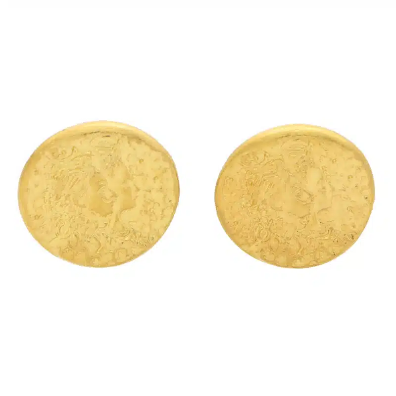 Limited Edition Vintage Salvador Dali for Piaget Coin Cufflinks