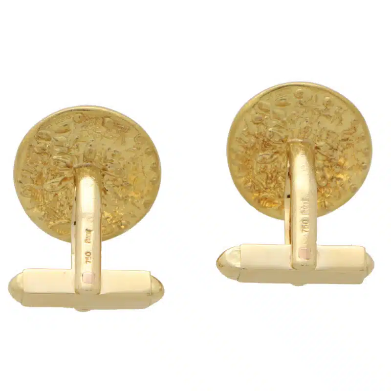 Limited Edition Vintage Salvador Dali for Piaget Coin Cufflinks