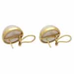 Vintage Mabe Pearl Earrings