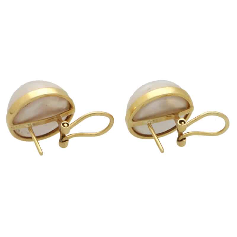 Vintage Mabe Pearl Earrings