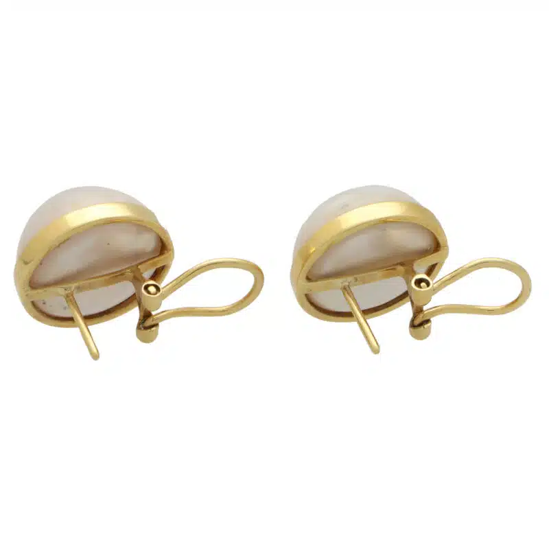 Vintage Mabe Pearl Earrings