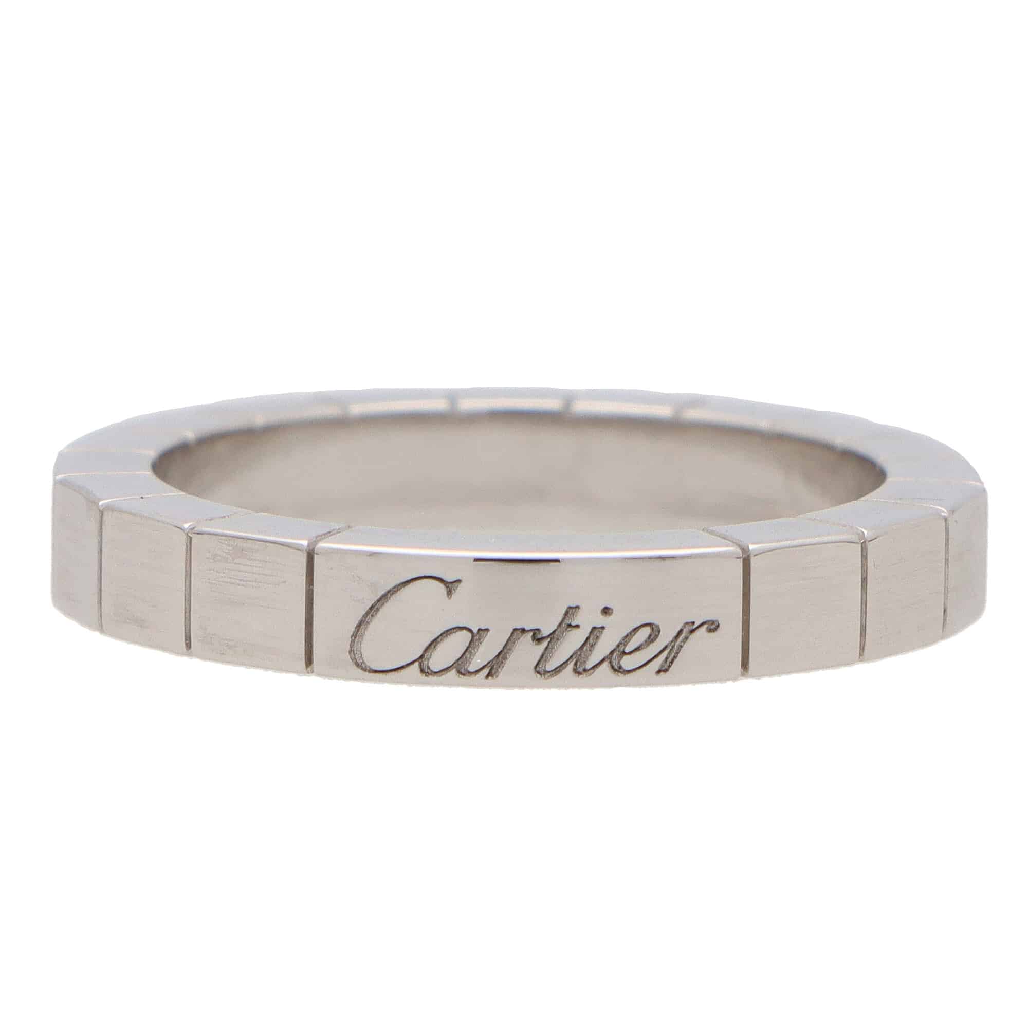 Cartier Diamond Ring in 18K White Gold #510710 – Beladora