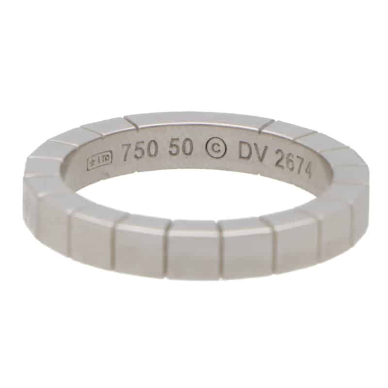 Vintage Cartier Lanières Brick Link Band Ring