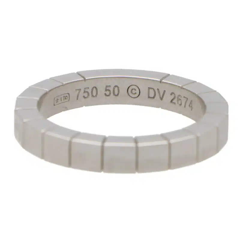 Vintage Cartier Lanières Brick Link Band Ring