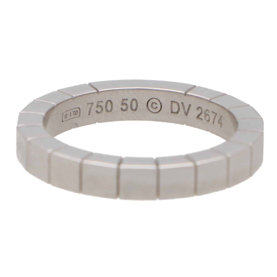 Vintage Cartier Lanières Brick Link Band Ring