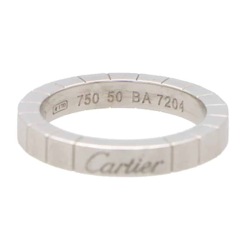 Vintage Cartier Lanières Brick Link Band Ring