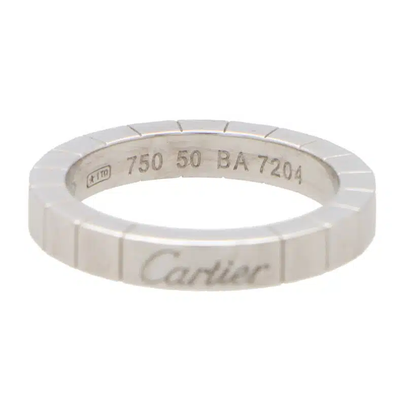 Vintage Cartier Lanières Brick Link Band Ring