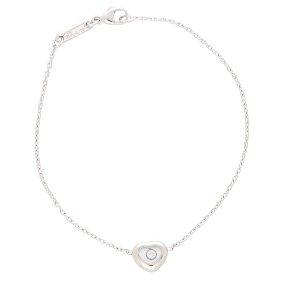 Vintage Chopard Happy Diamonds Chain Bracelet