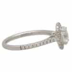 GIA Certified 0.70 Oval Brilliant Cut Diamond Ring