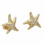 Vintage Elsa Peretti for Tiffany & Co.Diamond Starfish Earrings