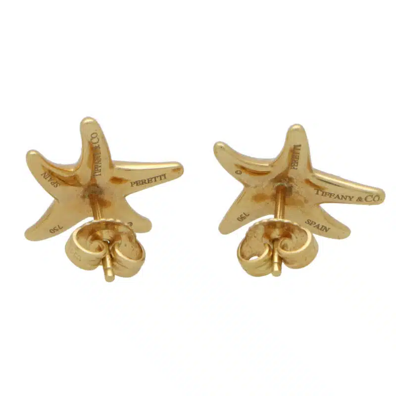 Vintage Elsa Peretti for Tiffany & Co.Diamond Starfish Earrings