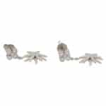 Vintage Tiffany & Co. ‘Lace Sunburst’ Diamond Drop Earrings
