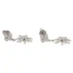 Vintage Tiffany & Co. ‘Lace Sunburst’ Diamond Drop Earrings