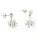 Vintage Tiffany & Co. ‘Lace Sunburst’ Diamond Drop Earrings