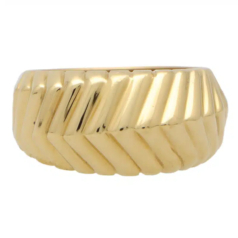 Vintage Tiffany & Co. 'Cordis' Chevron Ring