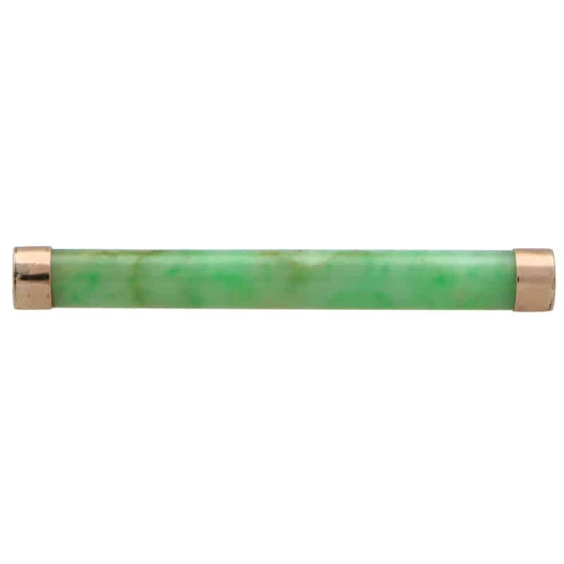 Jade Bar Brooch