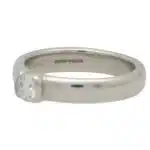Vintage Tiffany & Co. Certified Diamond Solitaire Ring