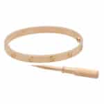 Vintage Cartier Rose Gold Love Bangle, Size 17