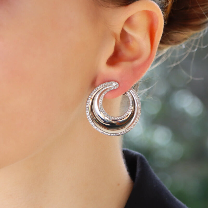 Chopard hoop earrings store