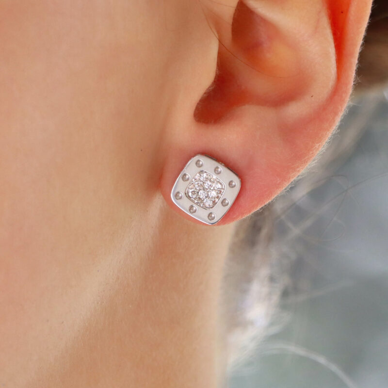 Vintage Roberto Coin Diamond Earrings