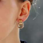 Retro Door Knocker Earrings