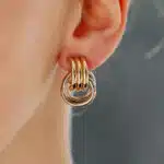Retro Door Knocker Earrings