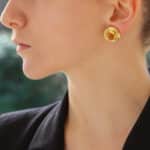 Vintage Paloma Picasso for Tiffany & Co. Retro Citrine Earrings