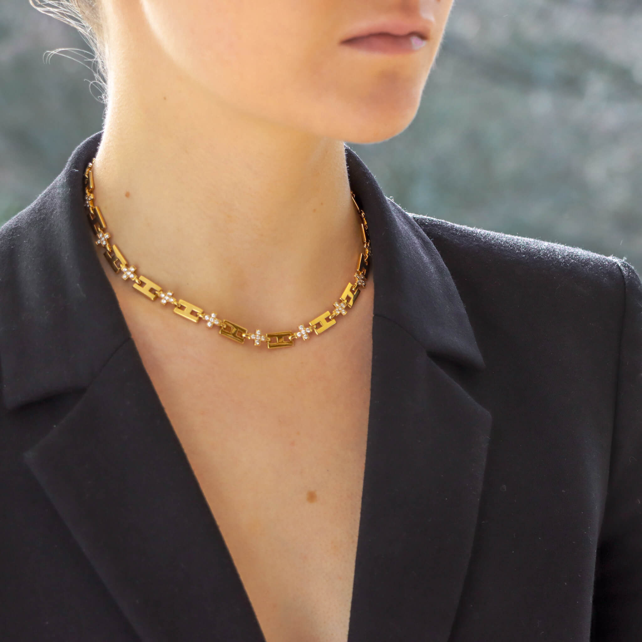 Vintage on sale chain necklace