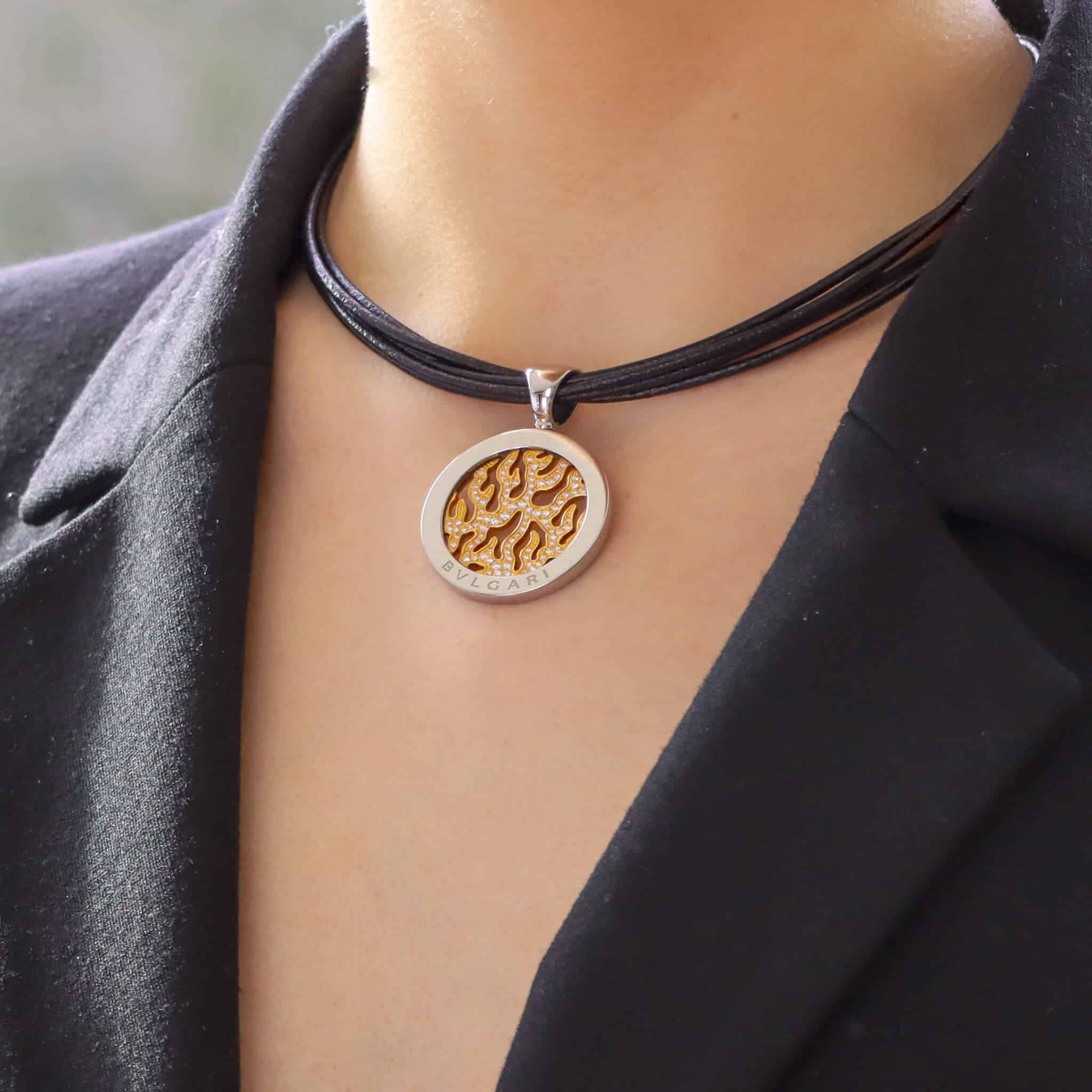 Bvlgari tondo sales pendant