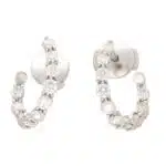 Vintage Tiffany & Co. 'Inside-out' Diamond Hoop Earrings