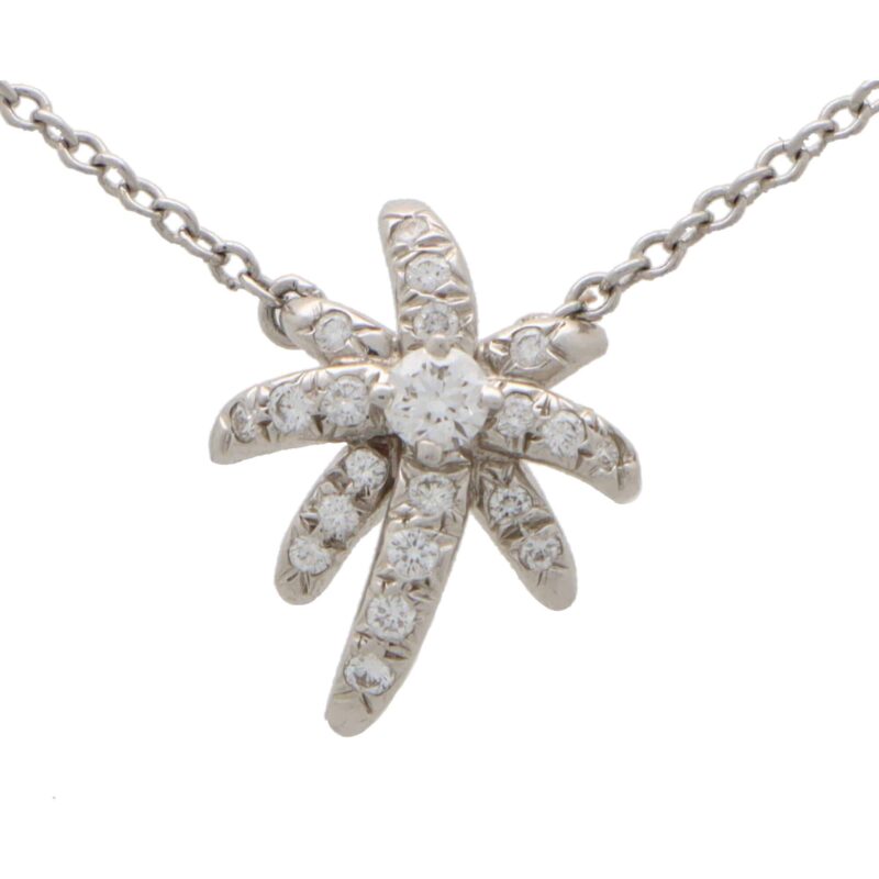 Vintage Tiffany & Co. Fireworks Diamond Necklace