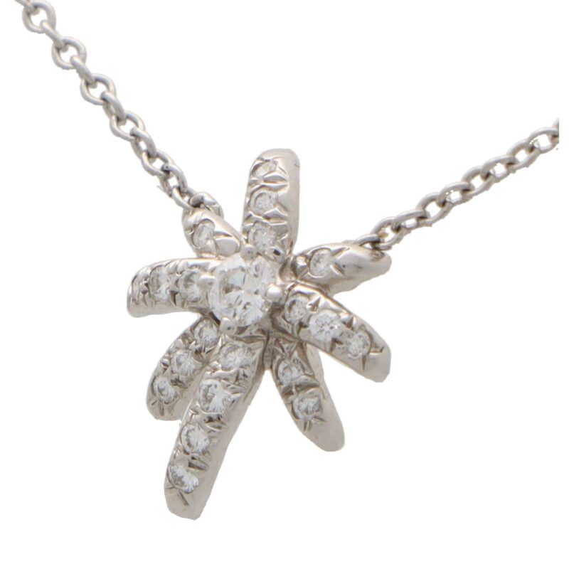 Vintage Tiffany & Co. Fireworks Diamond Necklace