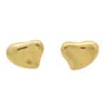 Vintage Elsa Peretti for Tiffany & Co. Full Heart Stud Earrings