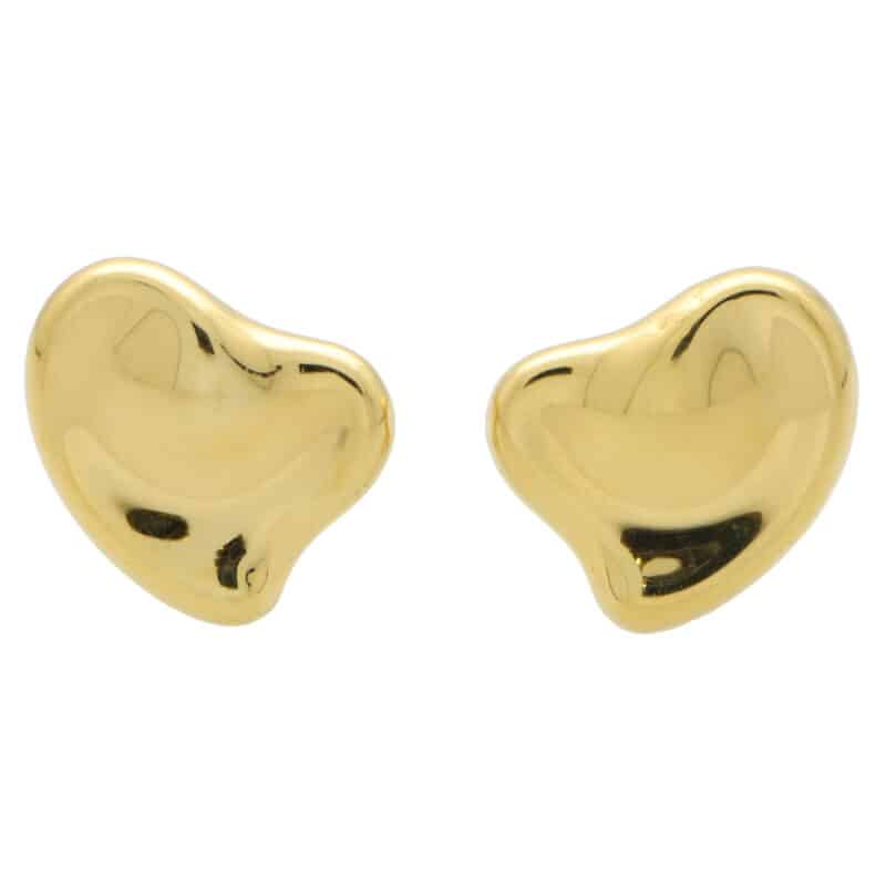 Vintage Elsa Peretti for Tiffany & Co. Full Heart Earrings