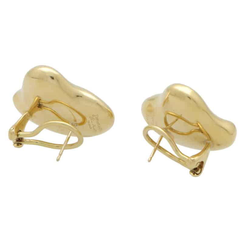 Vintage Elsa Peretti for Tiffany & Co. Full Heart Earrings