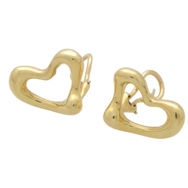 Vintage Elsa Peretti for Tiffany & Co. Open Heart Earrings