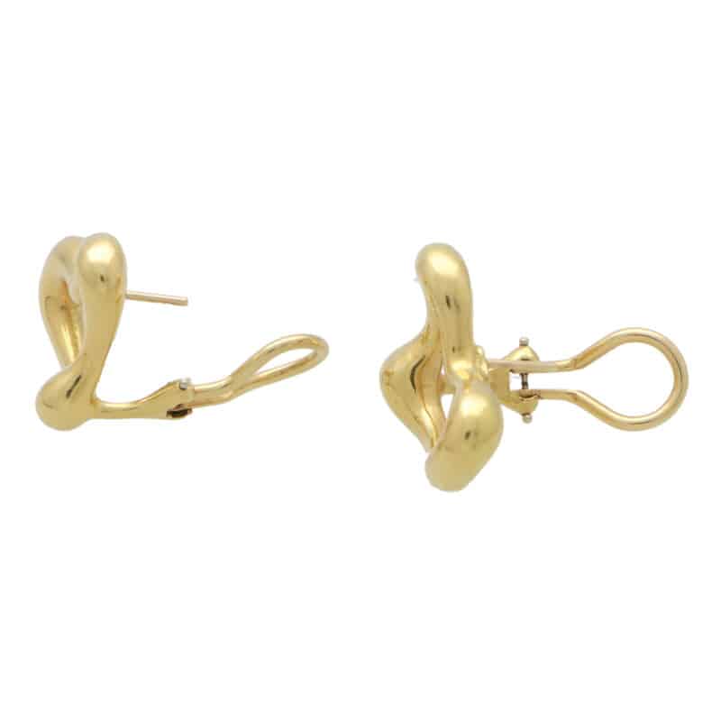 Vintage Elsa Peretti for Tiffany & Co. Open Heart Earrings