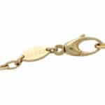 Vintage Mauboussin Chain Link Bracelet in Yellow Gold