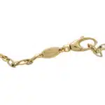 Vintage Mauboussin Chain Link Bracelet in Yellow Gold