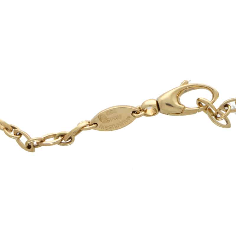 Vintage Mauboussin Chain Link Bracelet in Yellow Gold