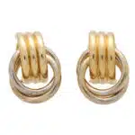 Retro Door Knocker Earrings